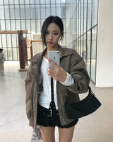モヘアパンプキンショーツ