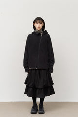 Grid Slash Zip Up