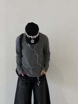  River Taken Pintuck Balloon Denim Pants 3C