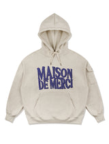 UNISEX カーゴポケット DISPLACE ロゴ フード オートミール(FCE1TS102M)