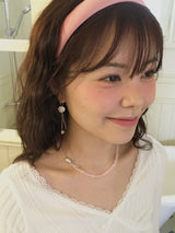 [MADE]ダブルフラワードロップピアス