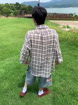 クラッシュシアーサッカーシャツ