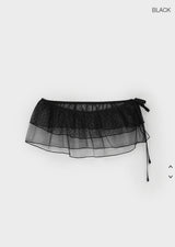[MADE] Lorant Dot Layered Wrap Skirt