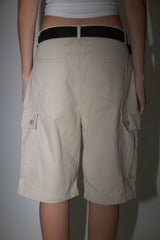 BEIGE CARGO PANTS