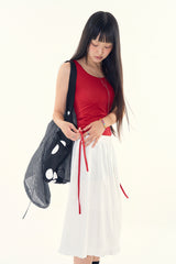 Lumi side shirring sleeveless