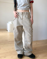 Raiden Washed Flap Cargo Pants