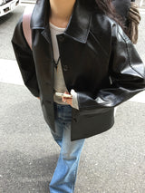 [MADE] ENTRY LEATHER JACKET