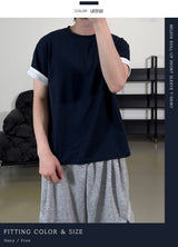 ベルディンロールアップショートスリーブTシャツ