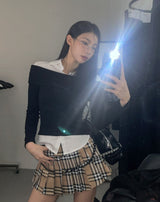 オタクオフシャツ レイヤード ロングスリーブ