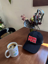 ラヴィングキッシュレタリングボールキャップ