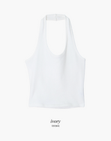 Women Slim Warm Halter Sleeveless (3color)