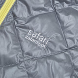 1/2 リバーシブル 2色ライトダウンジャケット (GRAY/YELLOW)