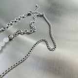 パラレルビードネックレス