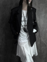 pocket basic striped jacket