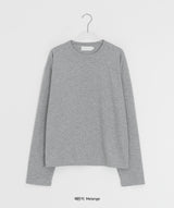 Kayushi Basic Color Layered Long Sleeve Tee