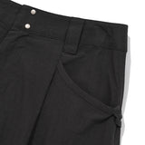 ストリングシャーリングポイントカーゴパンツ [チャコール]
