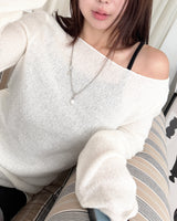 Tether Pearl Necklace