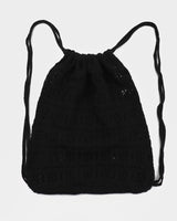 Naro Punching Knit String Backpack