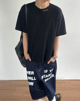 ウェザークロップワッフルショートスリーブTシャツ