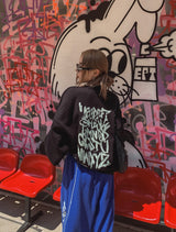 Reversal printed knitwear