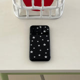 star glossy glass bumper case