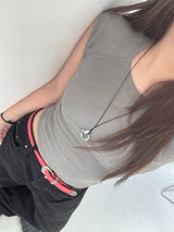 Nomad Ring Leather Necklace