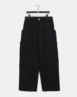 ビニックピンタックバルーンフィットダイアゴナルポケットツーウェイカーゴパンツ