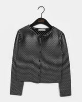 HUD Stripe Dot Cardigan