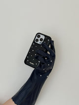 cubic stud case (black)