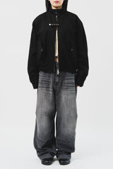 Slab Snap Balloon Denim (2color)