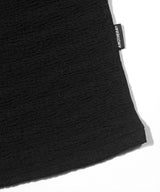 SPUARE NECK  BACKLESS RAGLAN TOP_Black