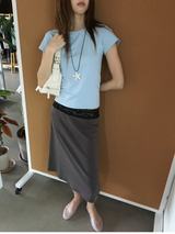 Deep lace skirt (3color) 