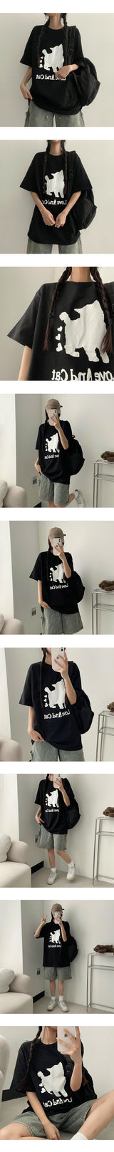 エレンキャッツショートスリーブドtシャツ