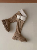 woolen long boots