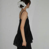 Unbalanced Ruffle Bustier - 2colors