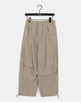 Shopper Nylon String Wide Two-Way Pants