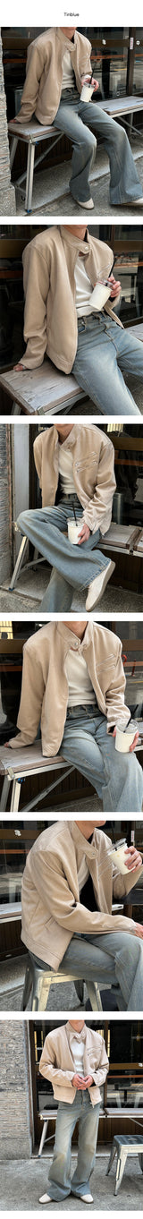 [F/W] ブラッシュウォッシングフレアデニムパンツ (2color)