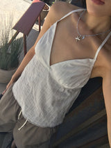 HALTER BLOUSE TOP