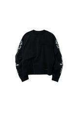 クロス スウォード L/S ティー (BLACK)