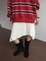グランジニットカットアウトスカート(3color)