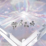 [SET] Sweet Melody Ribbon Piercing