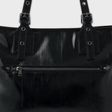 グロッシーバックルバッグ (Black)