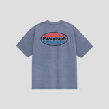 ダメージド エリプス ロゴ Tシャツ