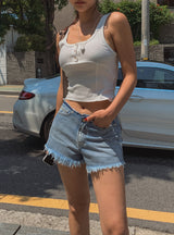 ベベボタンインシジョンノースリーブ