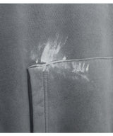  'GL' Logo Vintage Washing Hoodie [ ASH GRAY ]