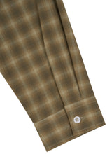 Madele checkered cropped shirt