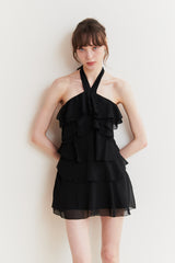 バルーンドレス black