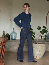 MARIE flared retro jean