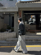 Core leather herrington jacket
