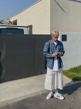 Super Big Cargo Bermuda Pants 5C